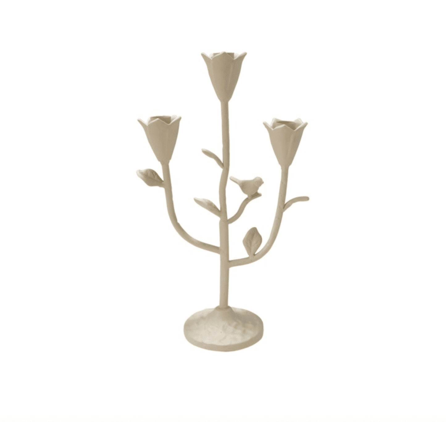 8"L x 13 - 1/4"H Cast Iron Flower Shaped - Veranda Cafe & Mercantile