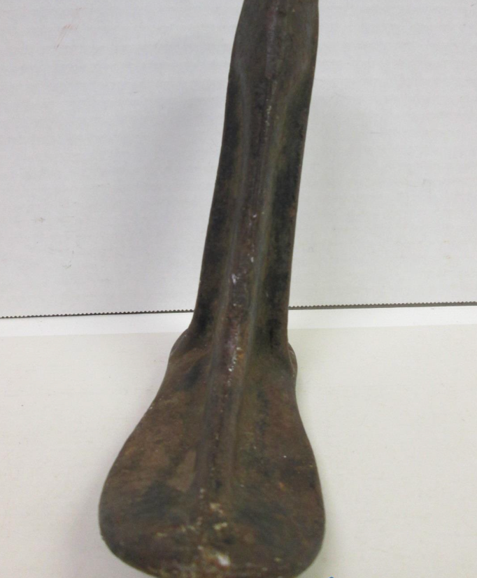 Antique Cast Iron Cobbler Child's Shoe Form Mold Number 93