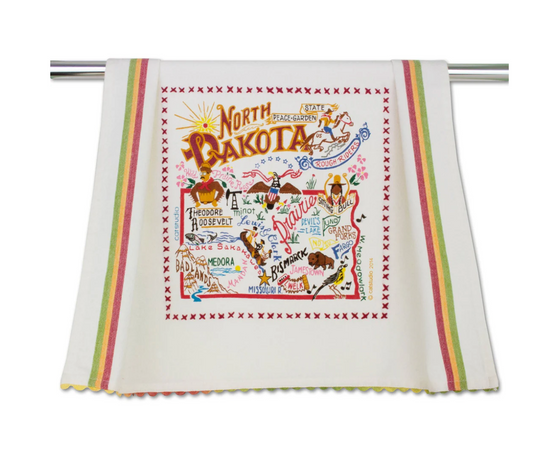 North Dakota Dish Towel