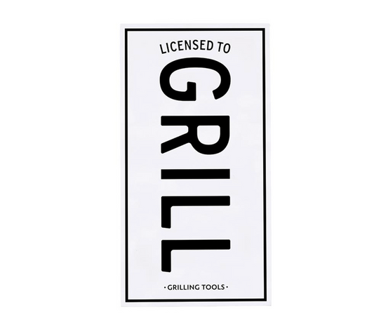 Natural BBQ Tools Book Box - Licensed to Grill