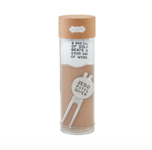 Golf Ball & Marker Set