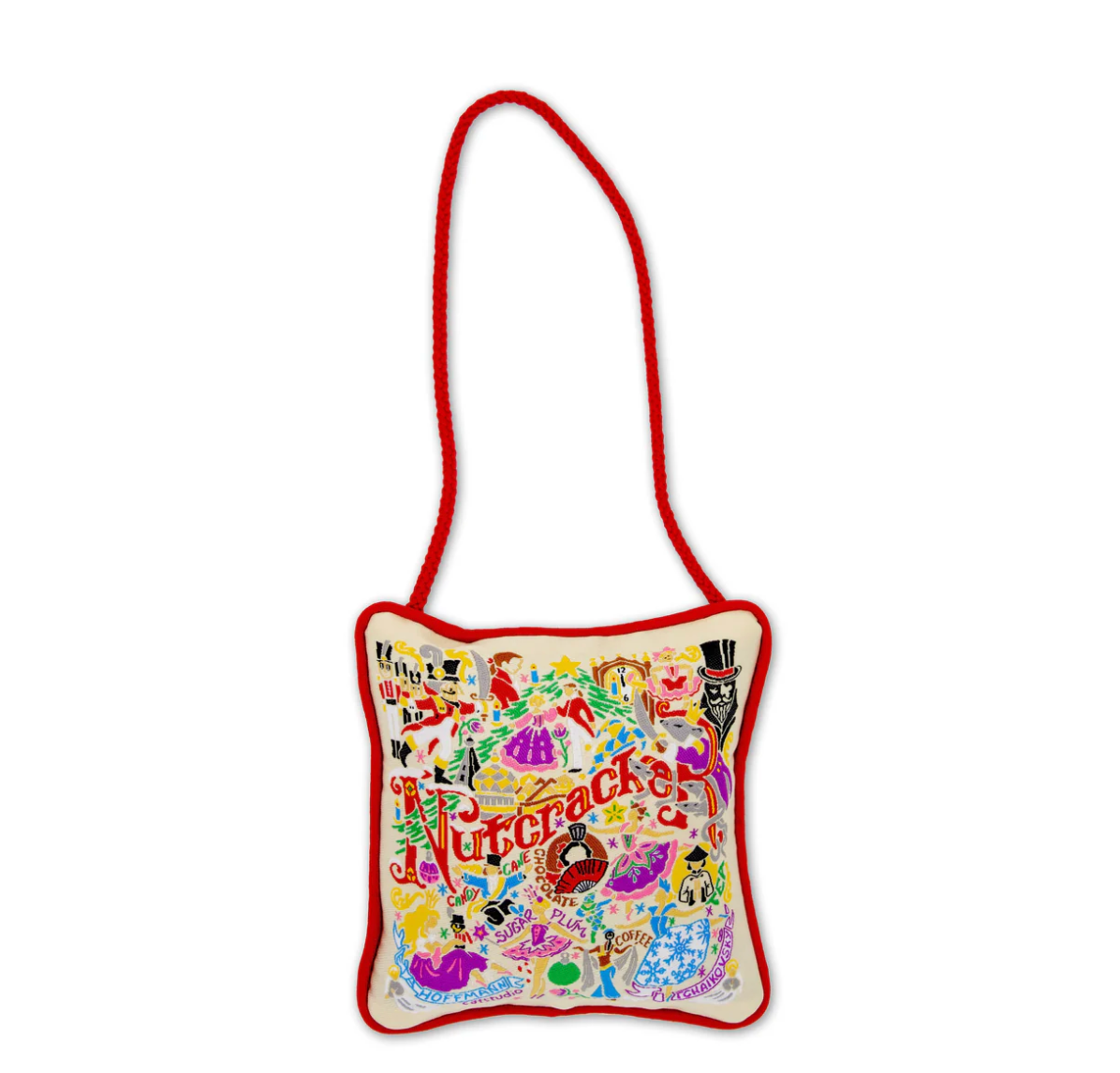 Nutcracker Mini Pillow Ornament