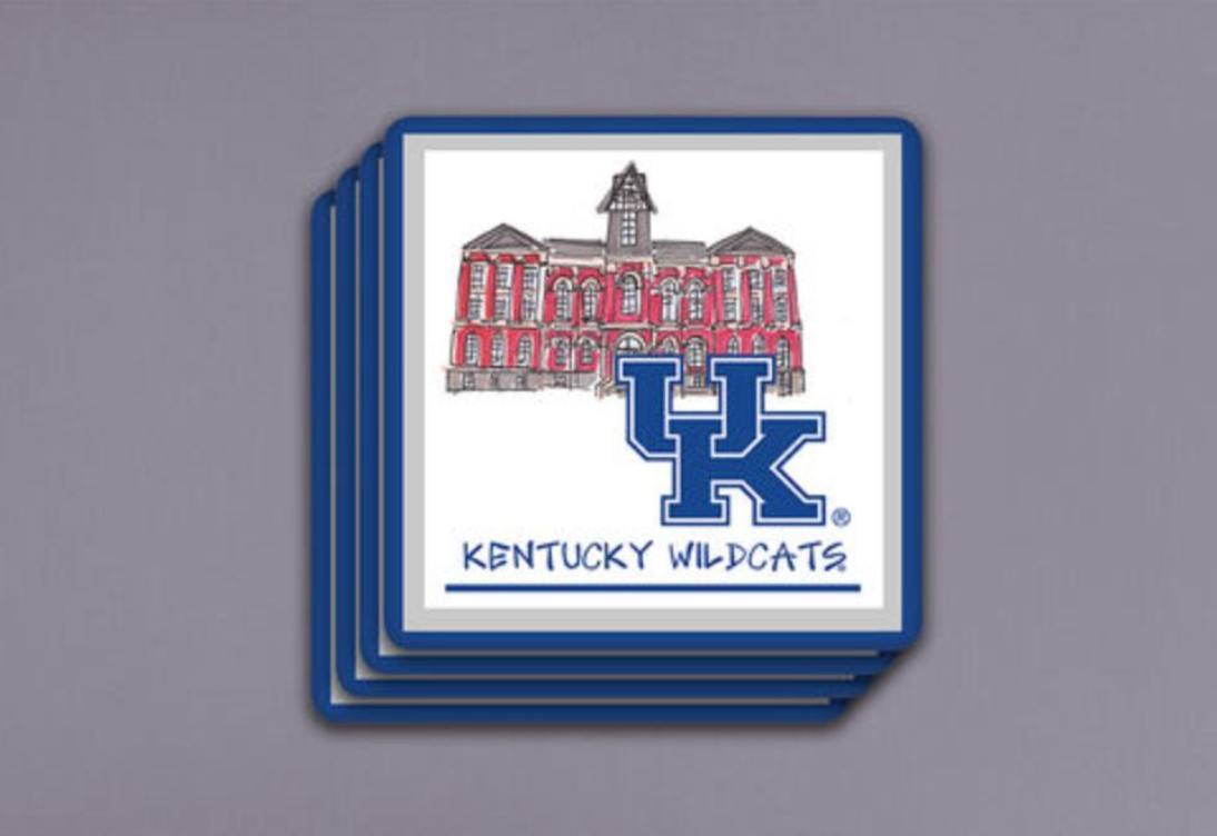 Kentucky, University of 4pc Coaster Set