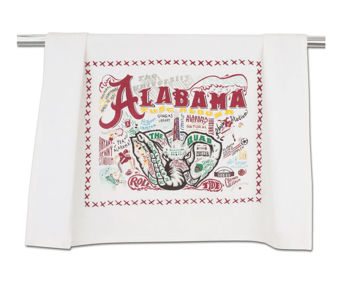 Alabama, University of Dish Towel - Veranda Cafe & Mercantile