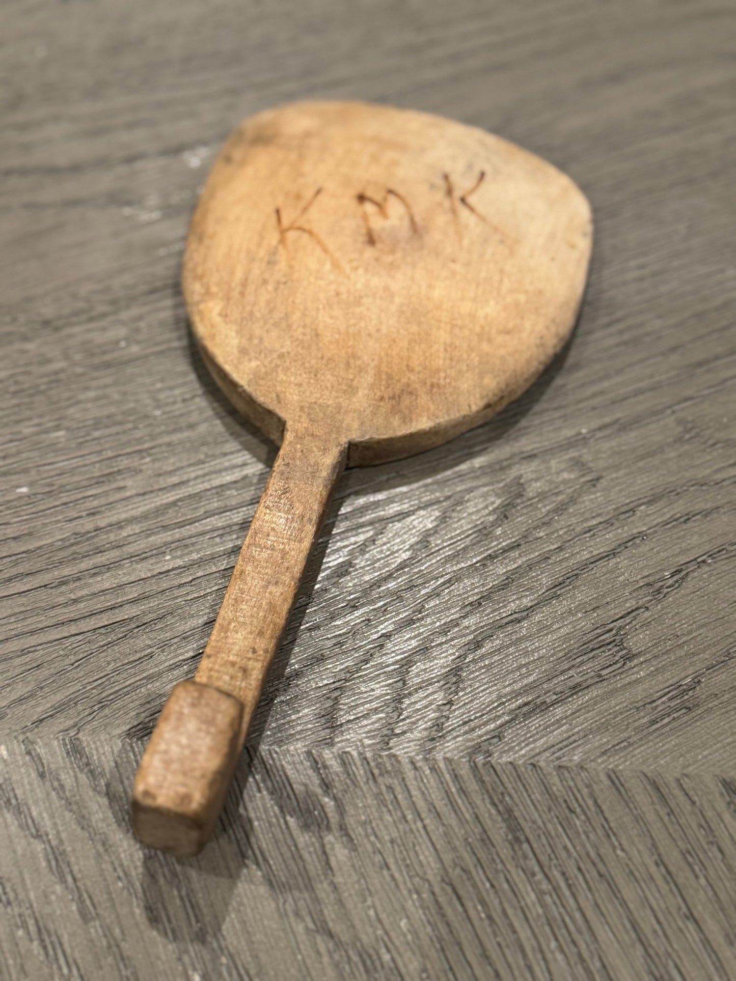 Antique French Butter Paddle - Light - Veranda Cafe & Mercantile