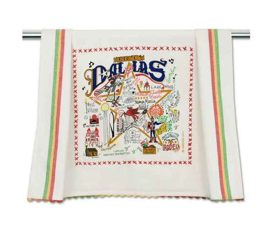 Dallas Dish Towel - Veranda Cafe & Mercantile