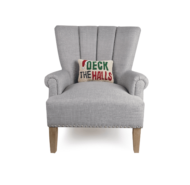 Deck The Halls Hook Pillow - Veranda Cafe & Mercantile