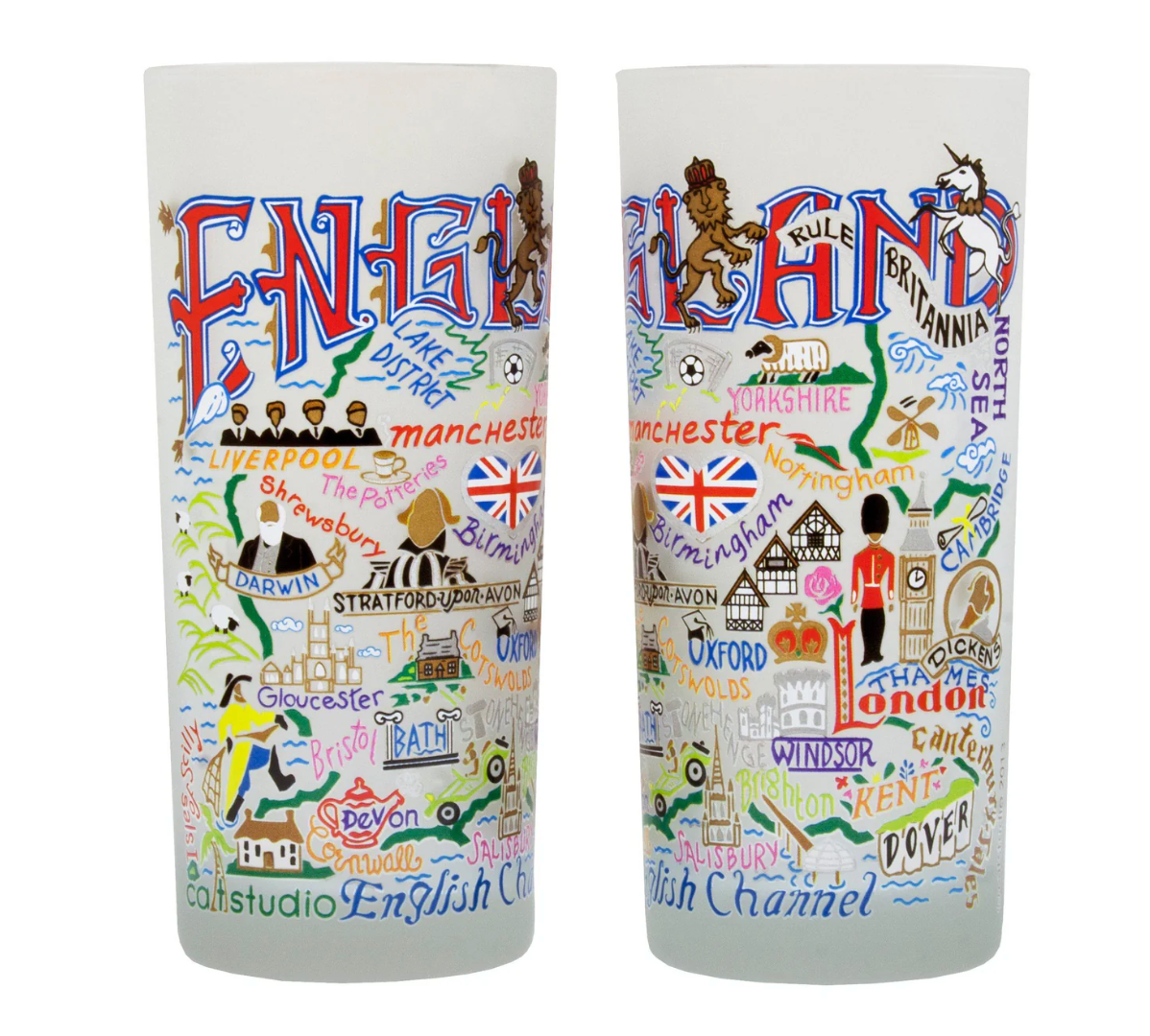 England Drinking Glass Set - Veranda Cafe & Mercantile