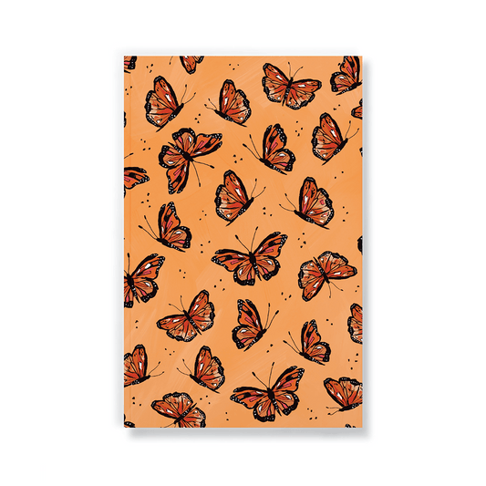 Flying Monarch Layflat Journal Notebook - Veranda Cafe & Mercantile