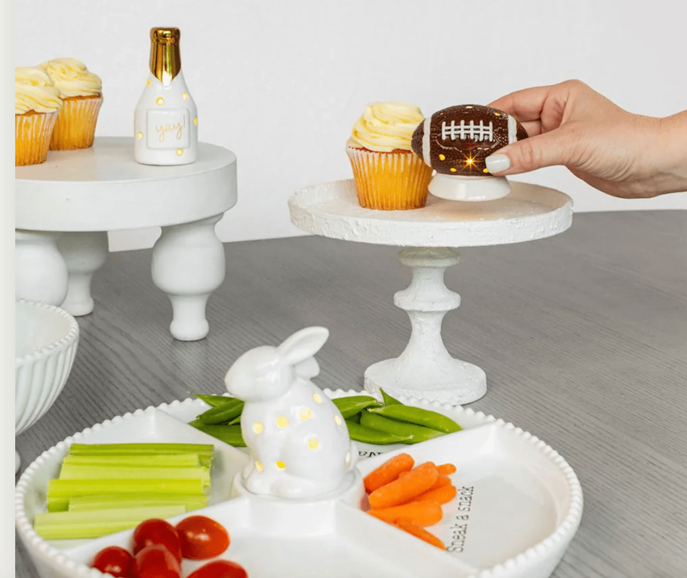 Football Light - up Sitter - Veranda Cafe & Mercantile