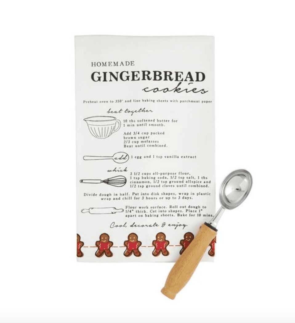Gingerbread Recipe Towel Set - Veranda Cafe & Mercantile