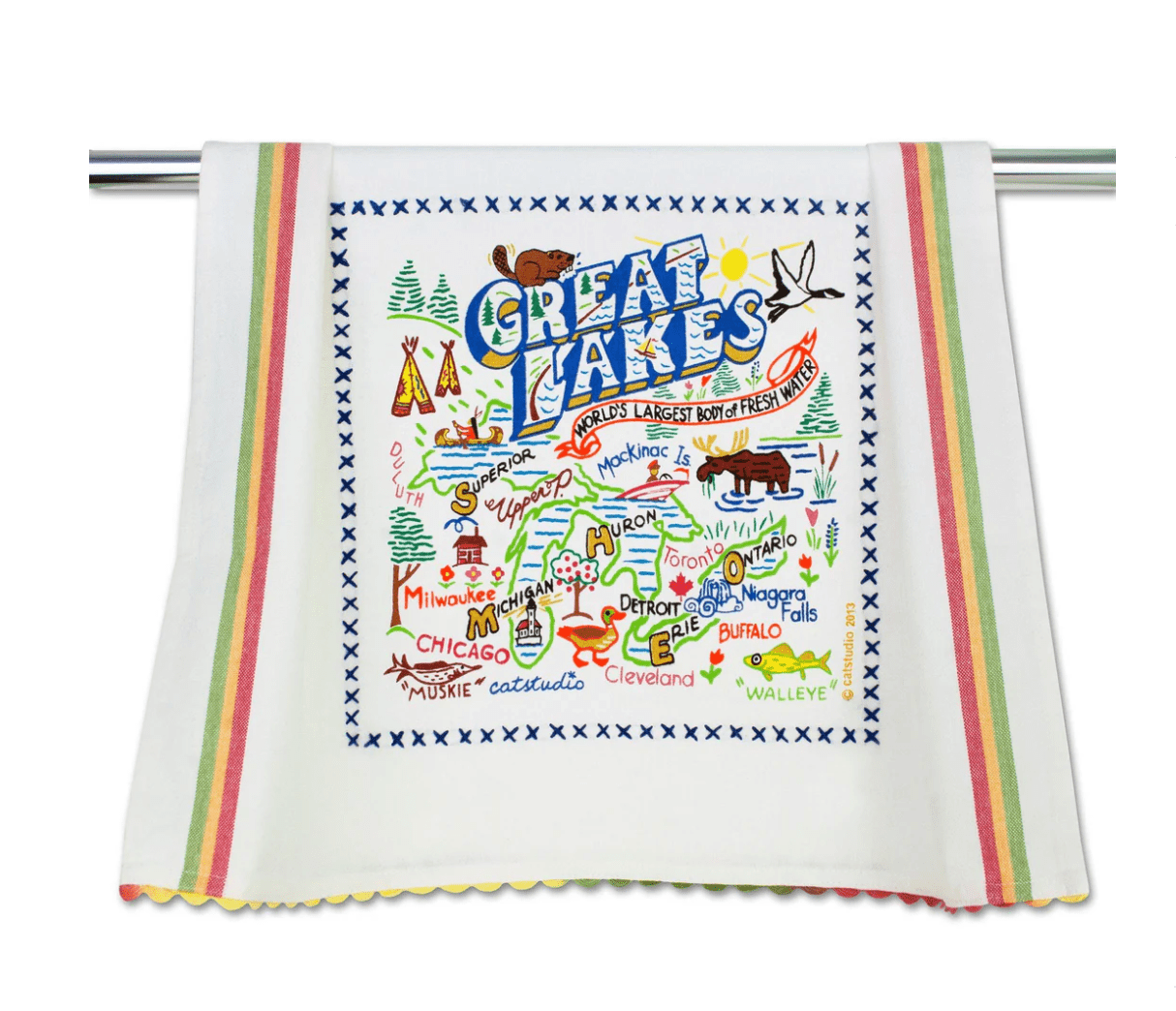 Great Lakes Dish Towel - Veranda Cafe & Mercantile