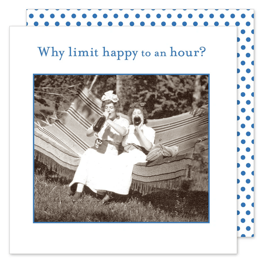 Happy Hour Beverage Napkins - Veranda Cafe & Mercantile