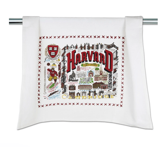 Harvard University Dish Towel - Veranda Cafe & Mercantile