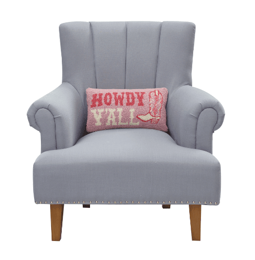 Howdy Y'All Hook Pillow - Veranda Cafe & Mercantile