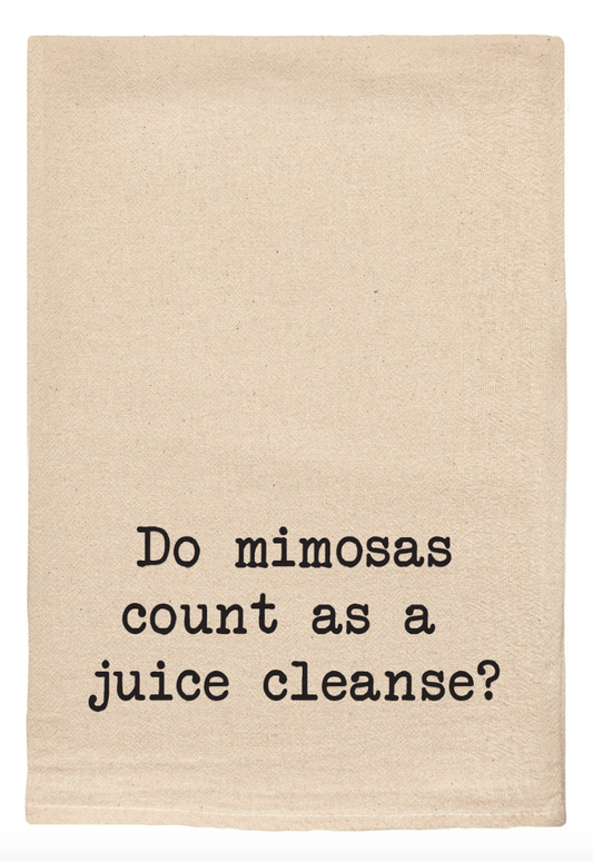 Juice Cleanse Dish Towel - Veranda Cafe & Mercantile