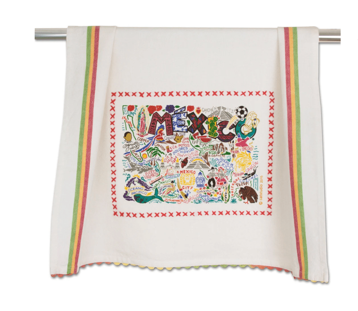 Mexico Dish Towel - Veranda Cafe & Mercantile