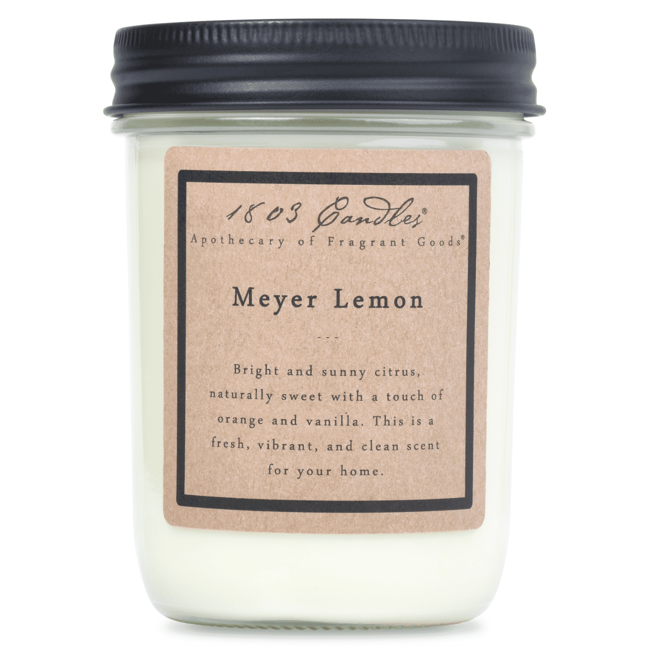Meyer Lemon Soy Candle - Veranda Cafe & Mercantile