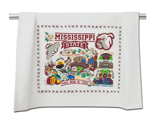 Mississippi State University Dish Towel - Veranda Cafe & Mercantile