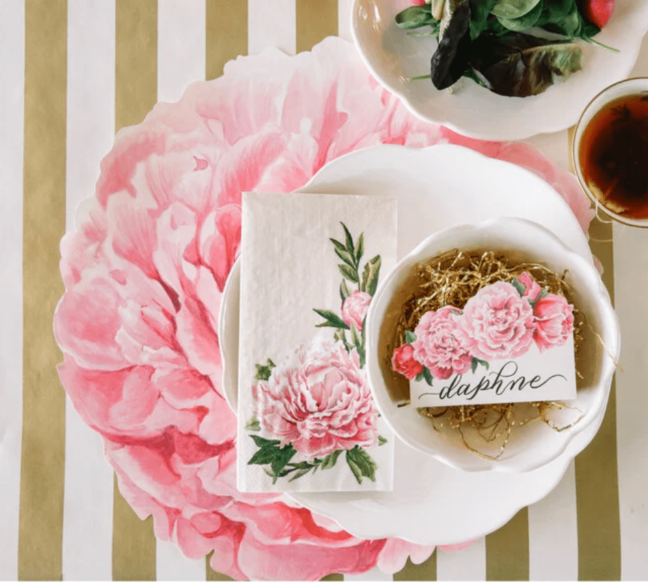 Peony Placemat - Veranda Cafe & Mercantile