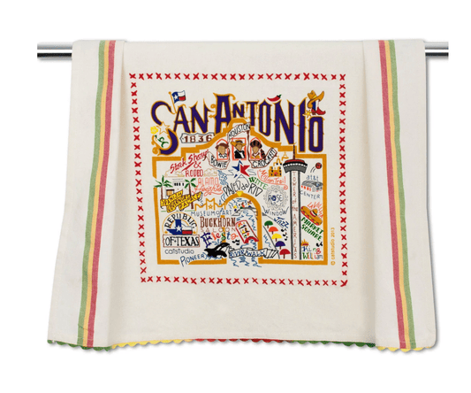 San Antonio Dish Towel - Veranda Cafe & Mercantile