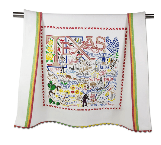 Texas Dish Towel - Veranda Cafe & Mercantile