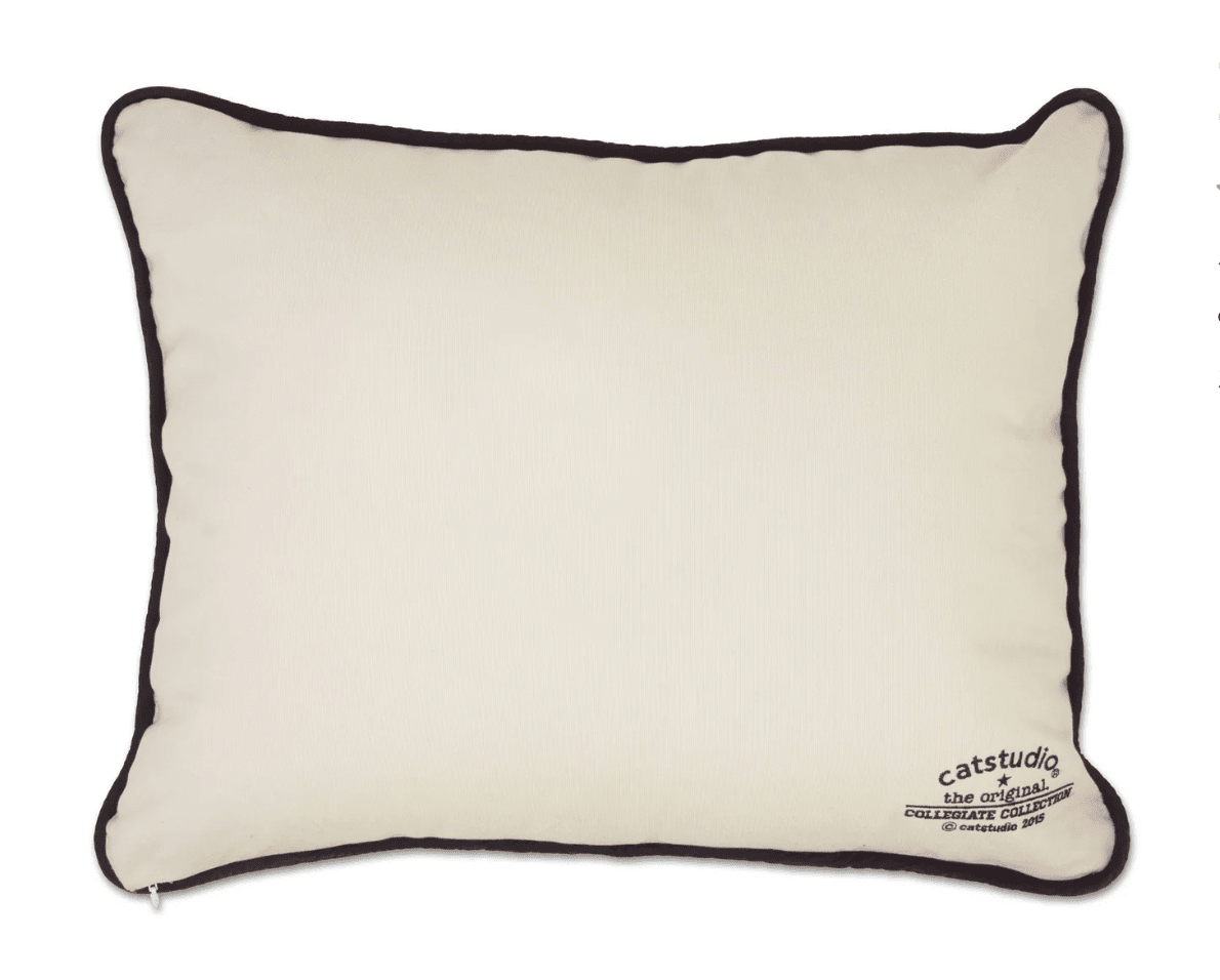 Texas, University of Embroidered Pillow - Veranda Cafe & Mercantile