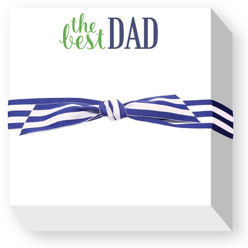 THE BEST DAD CHUBBIE NOTEPAD - Veranda Cafe & Mercantile