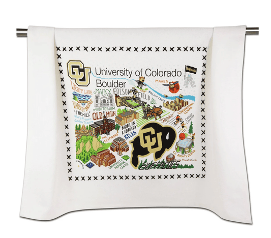 University of Colorado Boulder Dish Towel - Veranda Cafe & Mercantile