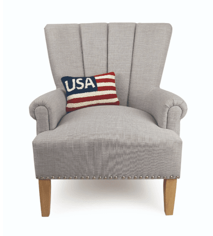 USA Hook Pillow - Veranda Cafe & Mercantile