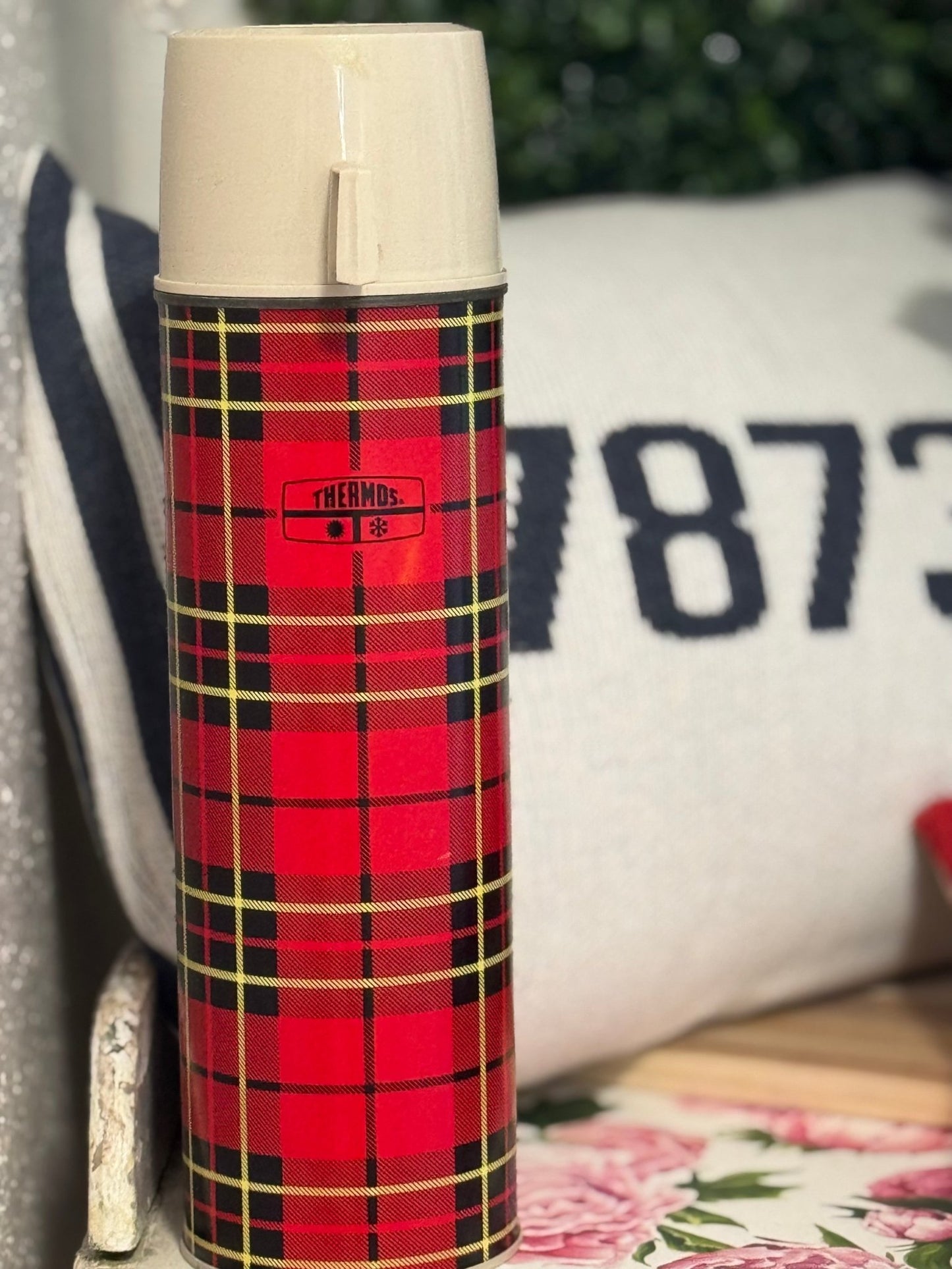 Vintage Large Thermos (1970’s) - Veranda Cafe & Mercantile