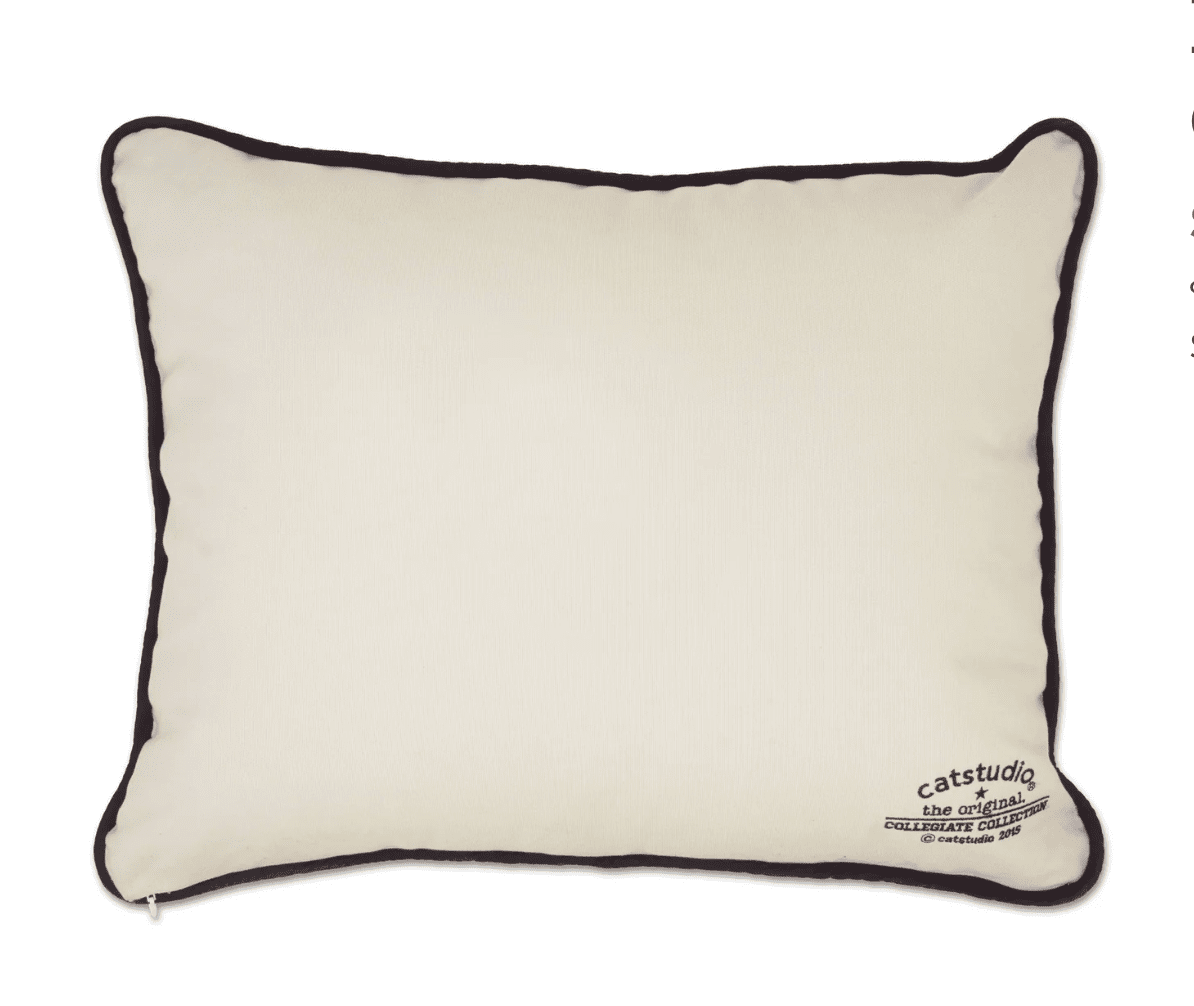 Wake Forest University Embroidered Pillow - Veranda Cafe & Mercantile