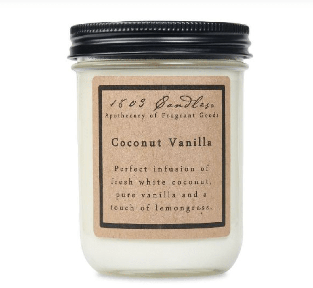 Coconut Vanilla Soy Candle - Veranda Cafe & Mercantile