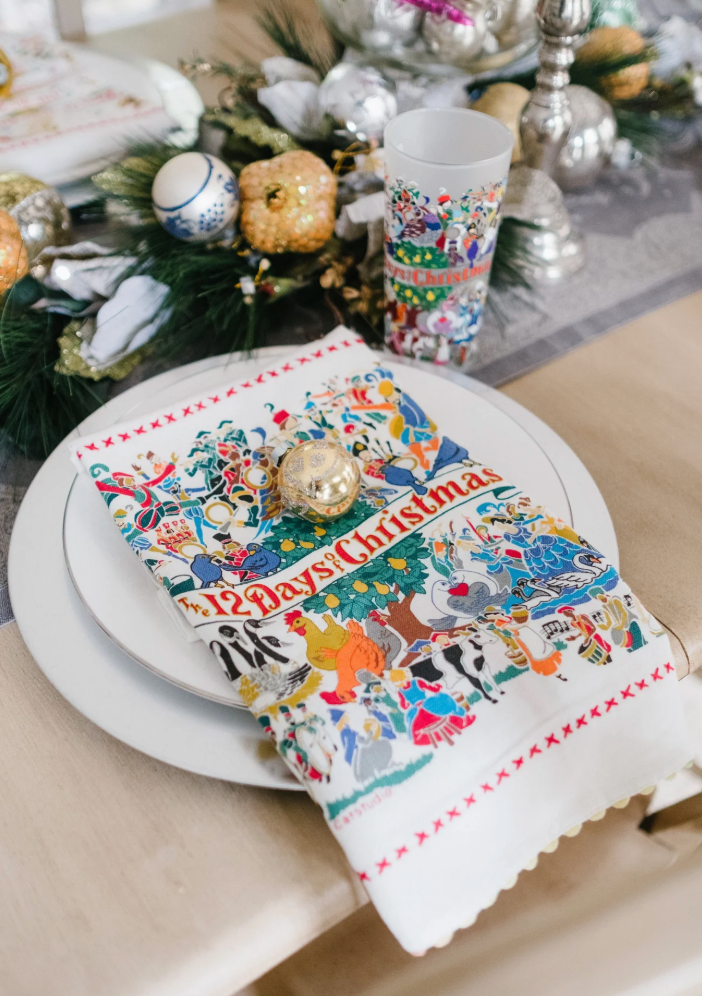 12 Days of Christmas Drinking Glass Set - Veranda Cafe & Mercantile