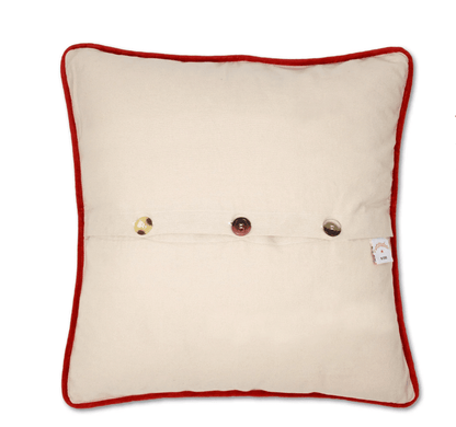 12 Days of Christmas Hand - Embroidered Pillow - Veranda Cafe & Mercantile
