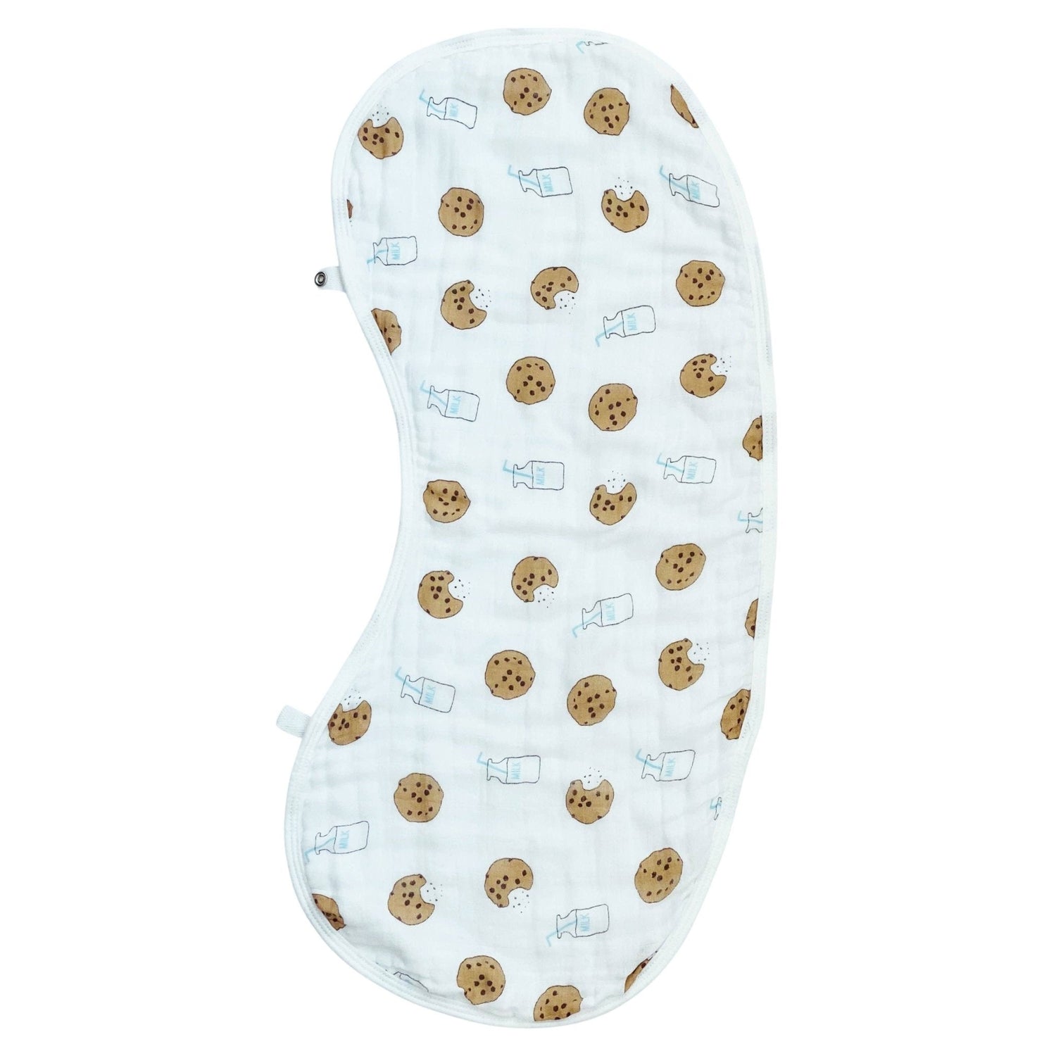 2 - in - 1 Burp Cloth Bib - Cookie Craze - Veranda Cafe & Mercantile