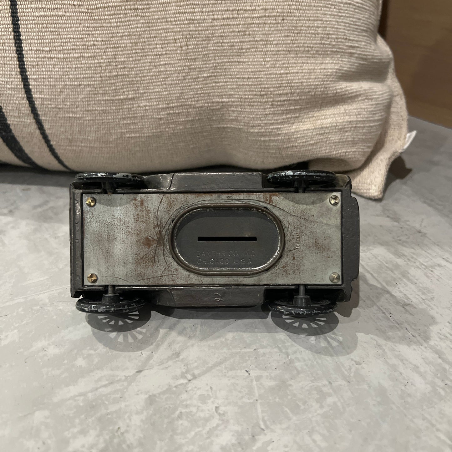 Vintage Banthrico 1929 Ford Model A Convertible Coin Bank