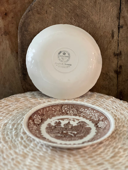 Vintage Adams China dessert plate