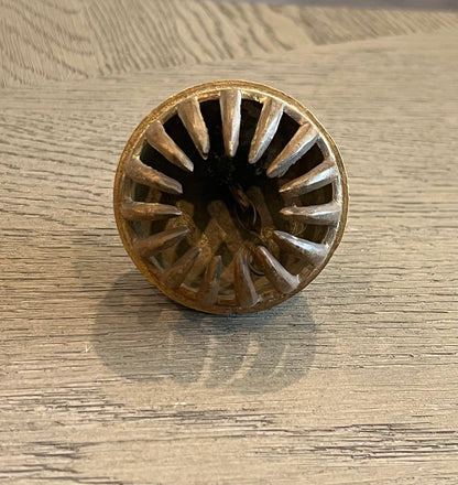 Vintage Indian brass elephant claw bell