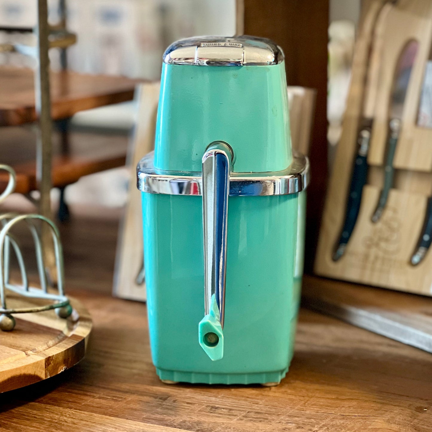 Vintage Maid of Honor Hand-Crank Ice Crusher