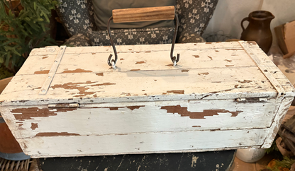 Antique White Toolbox
