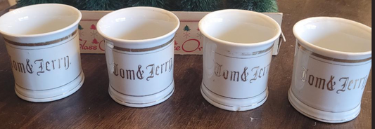 Vintage "Tom & Jerry" Mugs - Set of 4