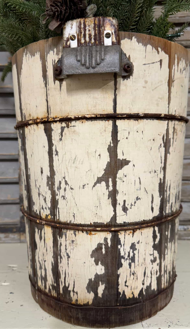 Vintage Ice Cream Bucket
