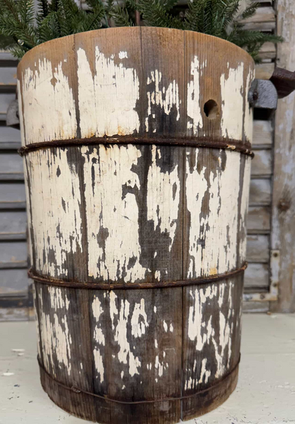 Vintage Ice Cream Bucket