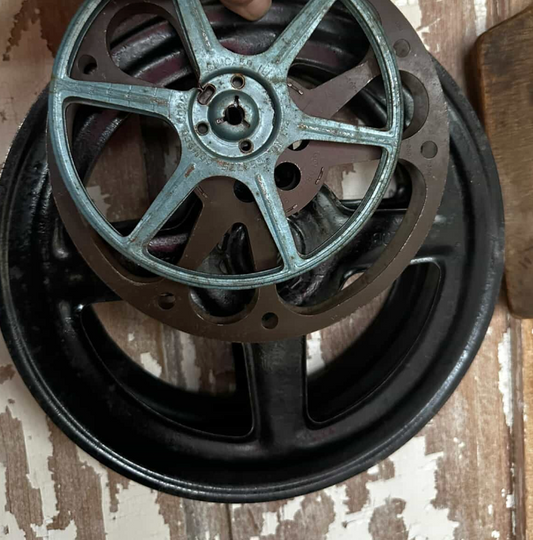 Set of 3 Vintage Movie Reels