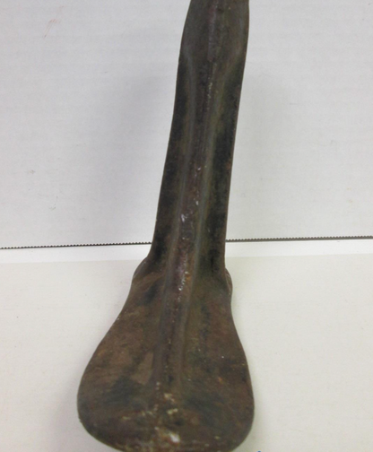Antique Cast Iron Cobbler Child's Shoe Form Mold Number 93