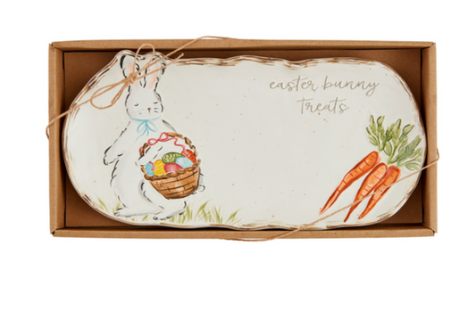 Easter Bunny Treats Plate