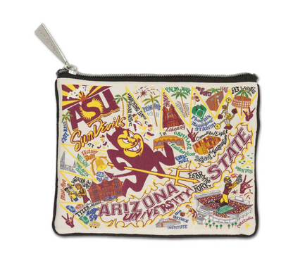 Arizona State University Zip Pouch