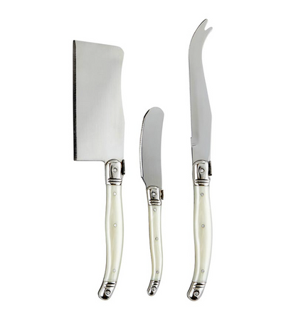 Charcuterie Cheese Knives Book Box - Pearl