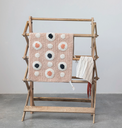 Mango Wood Vintage Reproduction Clothes Drying Rack